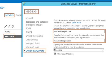 configure smart card authentication for outlook anywhere in exchange 2016|exchange certificate authentication settings.